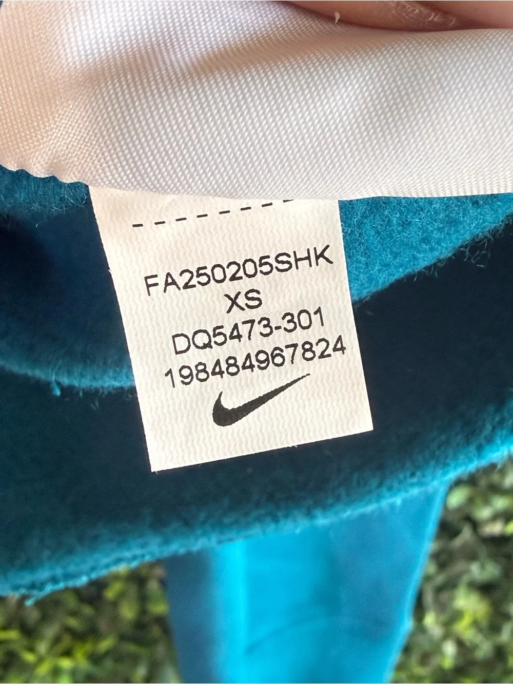 Nike Sportswear Club Fleece Crewneck Sweatshirt Blue XS NWT